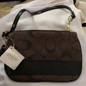 NEVER BEEN USED Coach Brown Wristlet